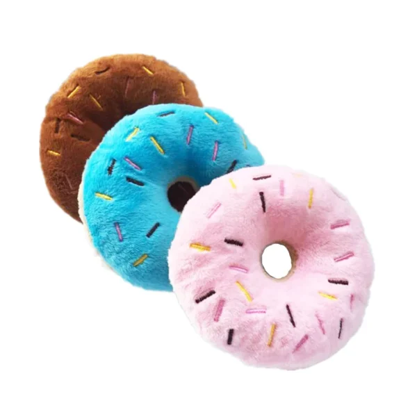 Dog Doughnut Squeak Toy!