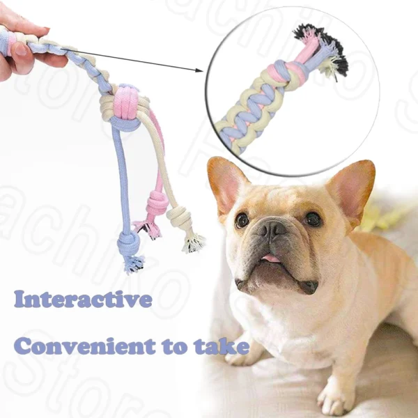 Rope toys for smaller dogs (great for chewing or a light version of tug of war)! - Image 3